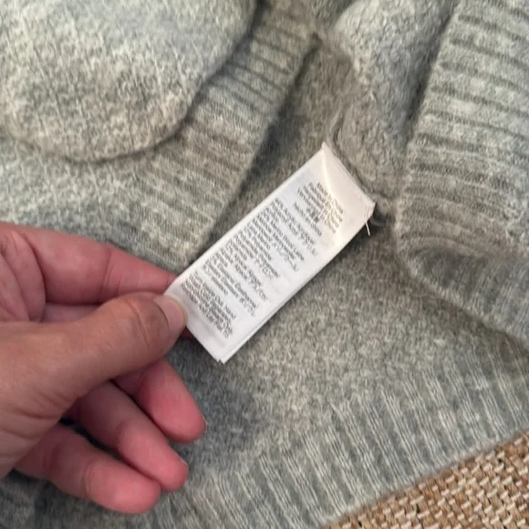 J.Crew Embellished Cardigan Lady Jacket Grey Rhinestones Medium - Picture 4 of 5